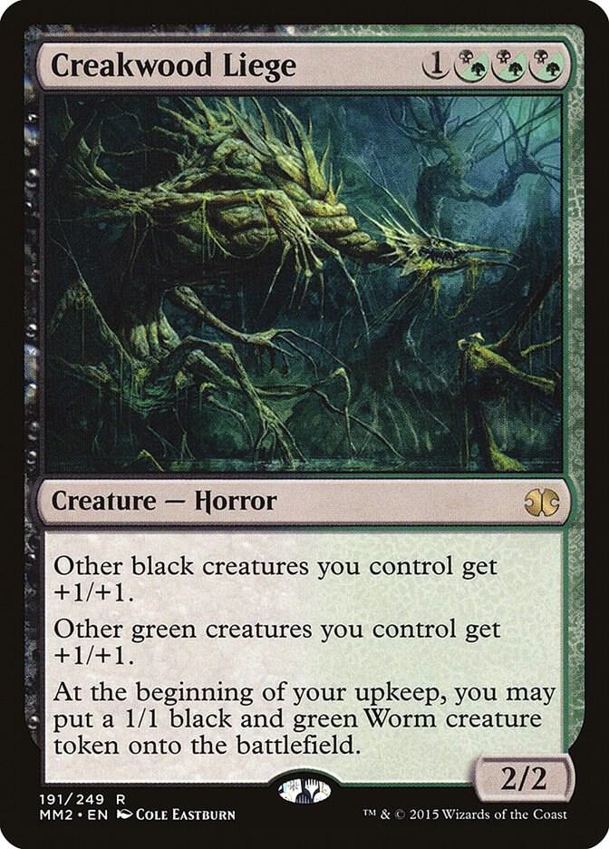 Creakwood Liege 191 card from Modern Masters 2015