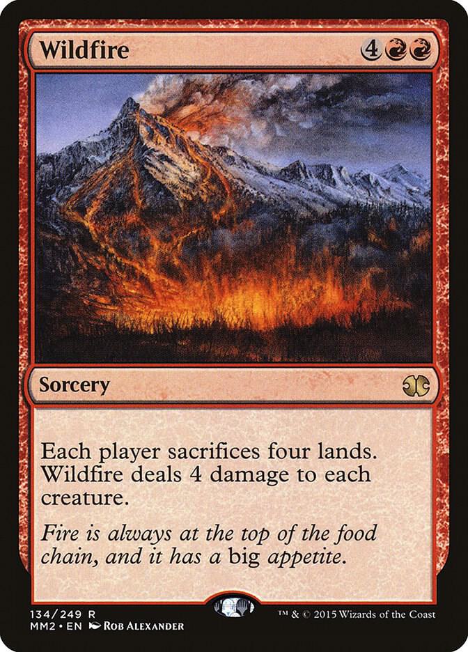 Wildfire 134 card from Modern Masters 2015