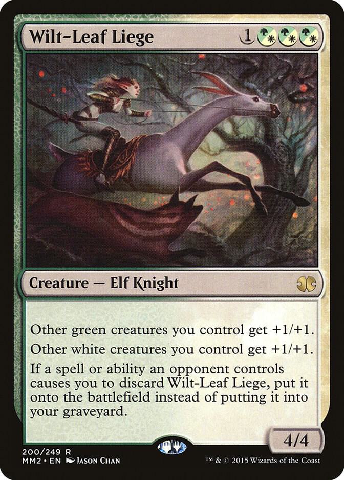 Wilt-Leaf Liege 200 card from Modern Masters 2015