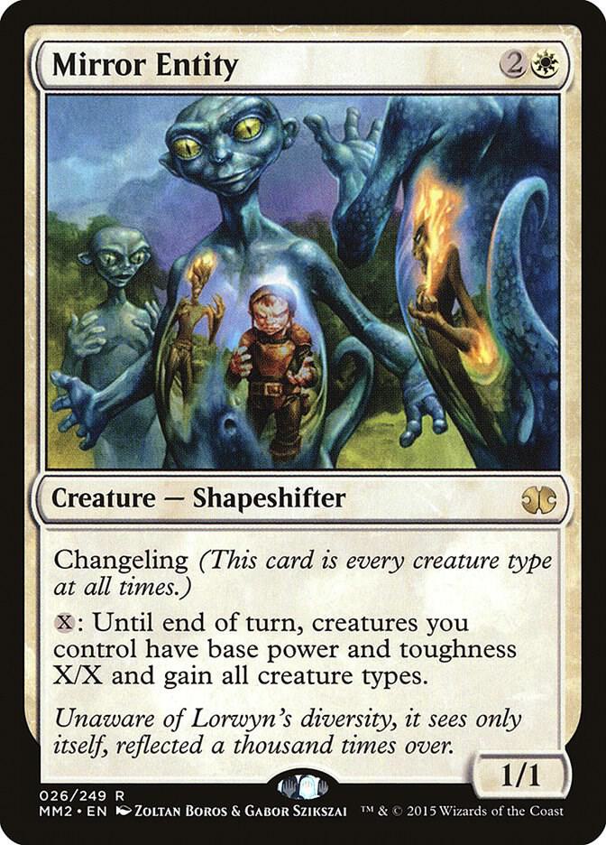 Mirror Entity 26 card from Modern Masters 2015