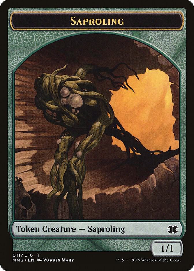Saproling Token 11 card from Modern Masters 2015
