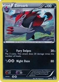 Zoroark (#17 Non-Holo) 17/30 card from BW Trainer Kit: Excadrill & Zoroark