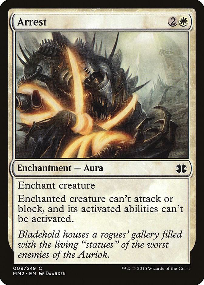 Arrest 9 card from Modern Masters 2015