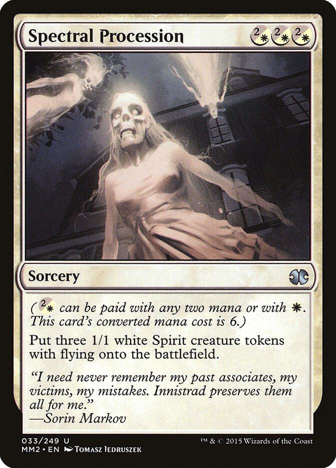 Spectral Procession 33 card from Modern Masters 2015