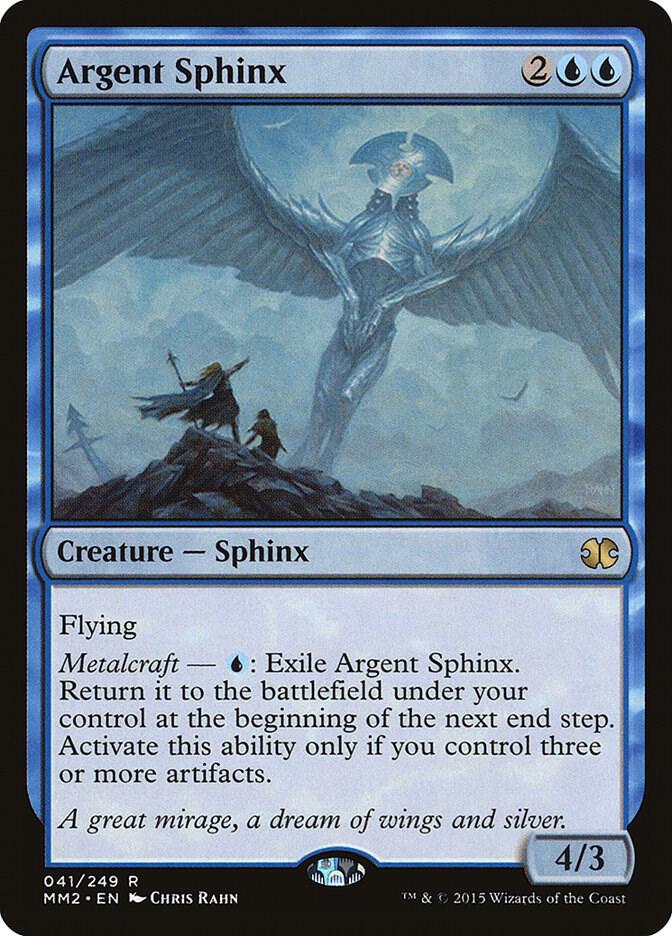 Argent Sphinx 41 card from Modern Masters 2015