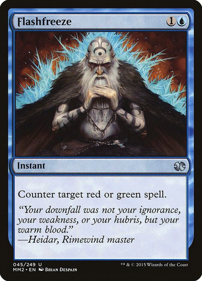 Flashfreeze 45 card from Modern Masters 2015