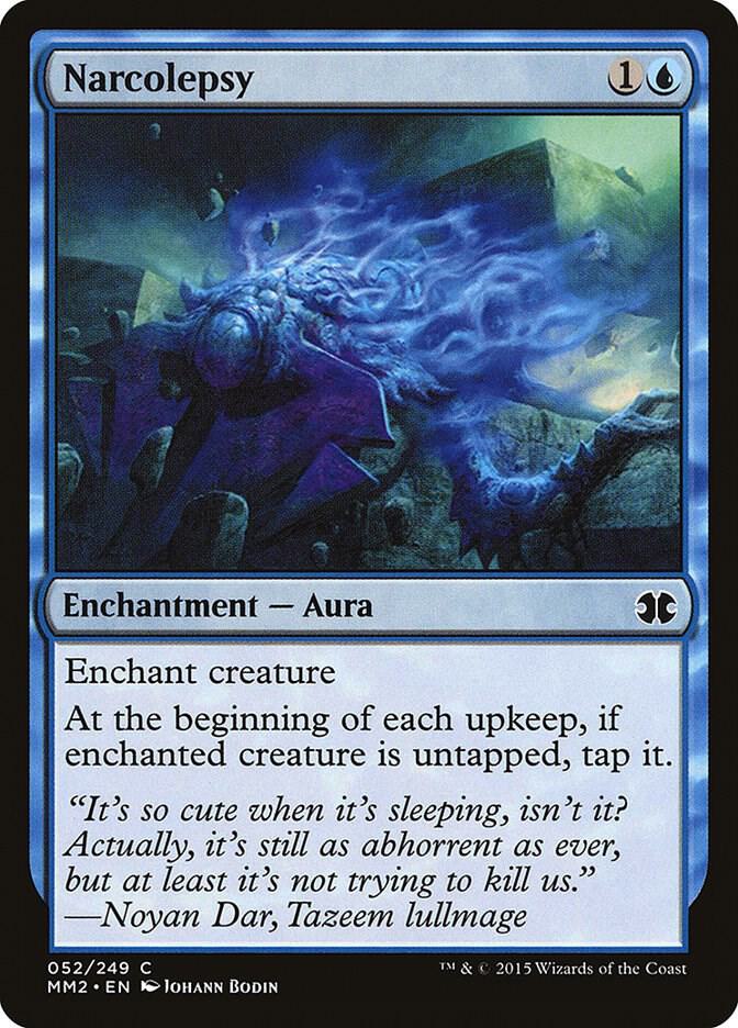 Narcolepsy 52 card from Modern Masters 2015