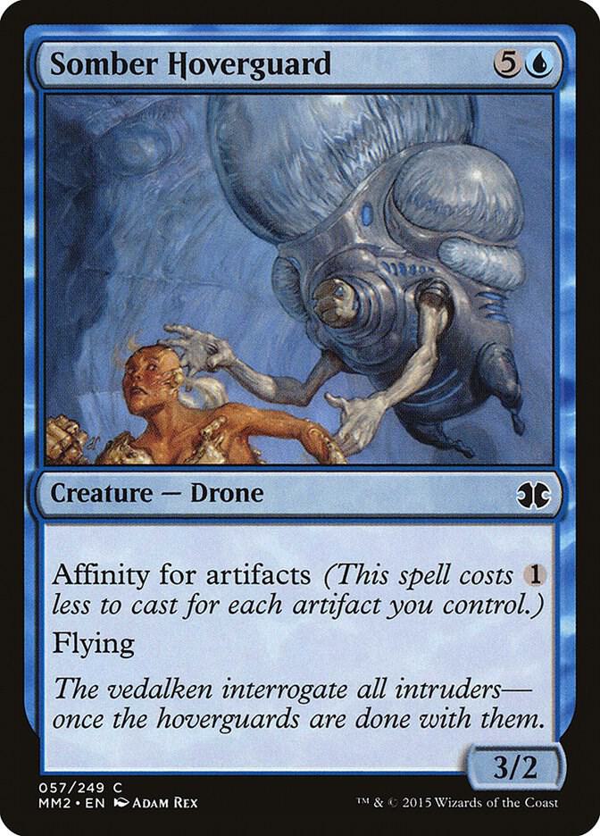 Somber Hoverguard 57 card from Modern Masters 2015