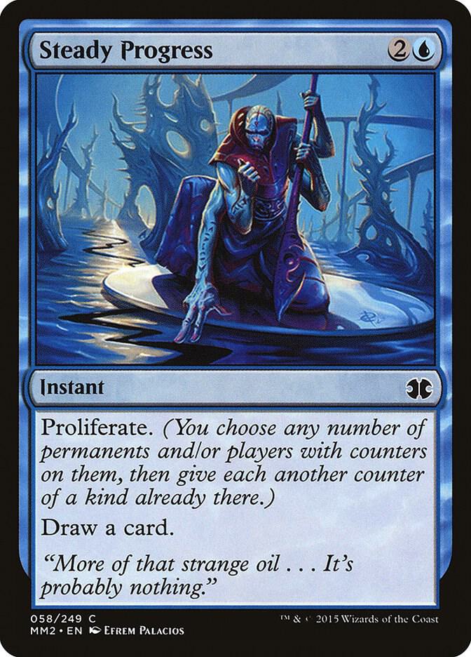 Steady Progress 58 card from Modern Masters 2015