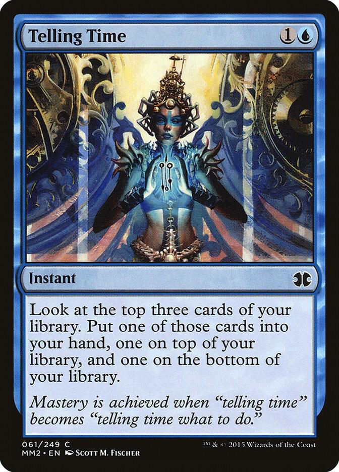 Telling Time 61 card from Modern Masters 2015