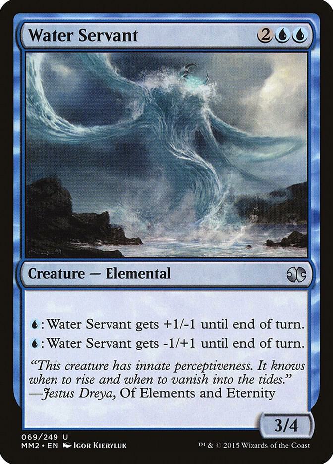 Water Servant 69 card from Modern Masters 2015
