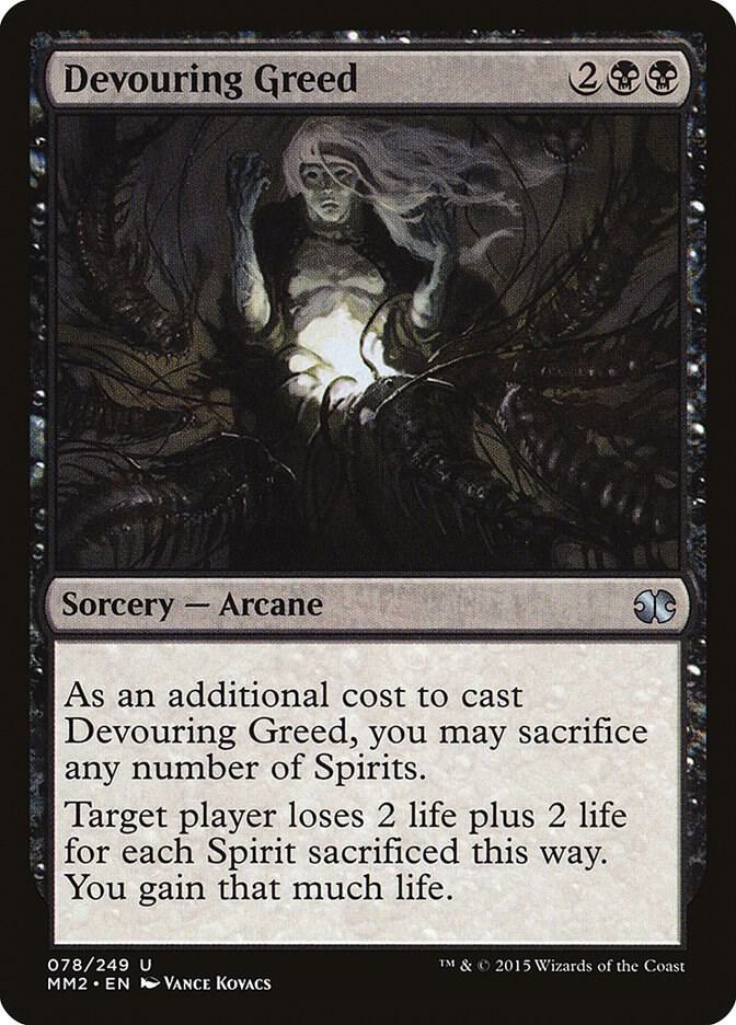 Devouring Greed 78 card from Modern Masters 2015
