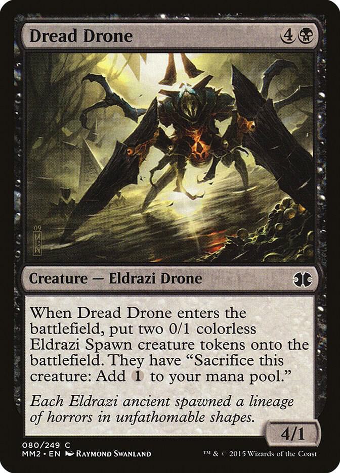Dread Drone 80 card from Modern Masters 2015
