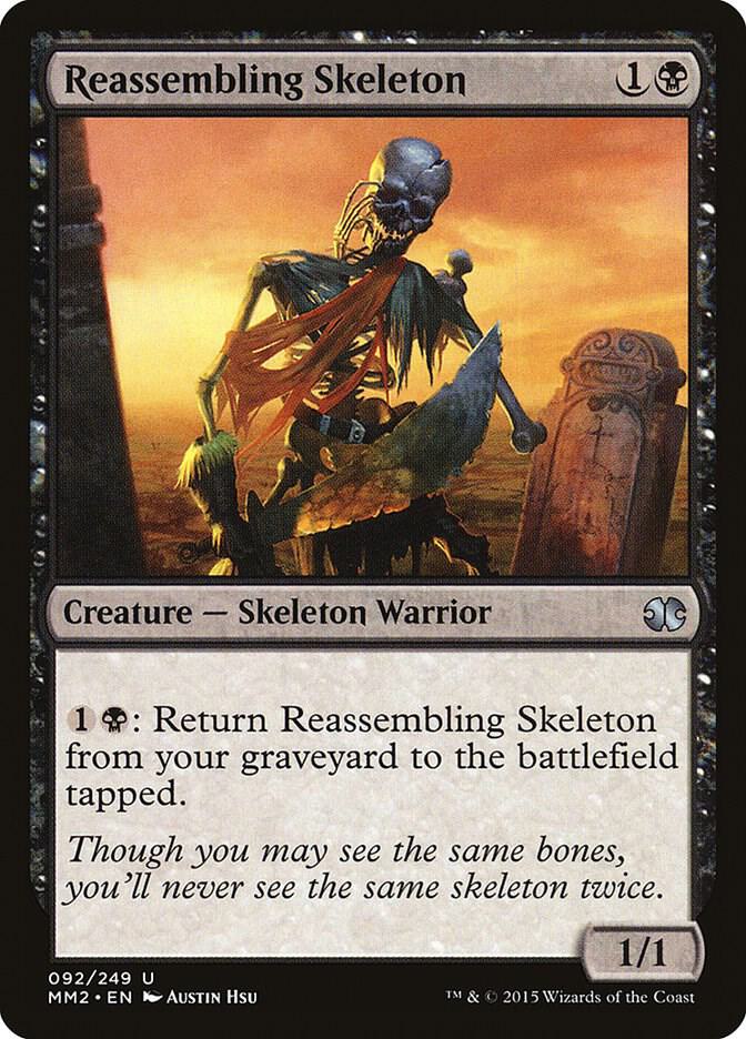 Reassembling Skeleton 92 card from Modern Masters 2015
