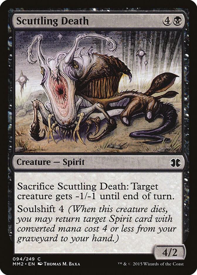 Scuttling Death 94 card from Modern Masters 2015