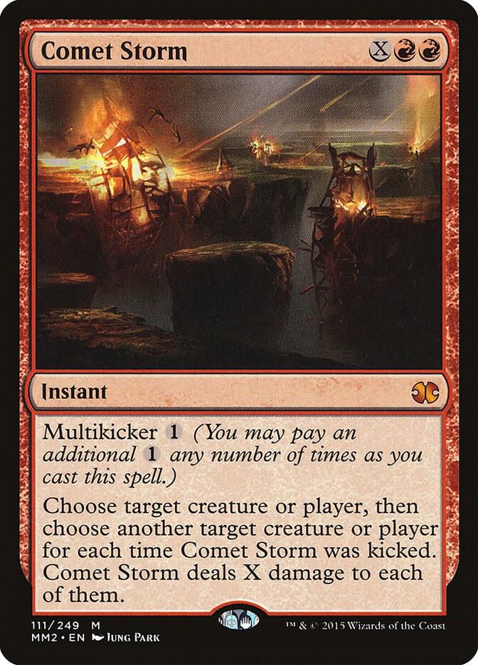 Comet Storm 111 card from Modern Masters 2015