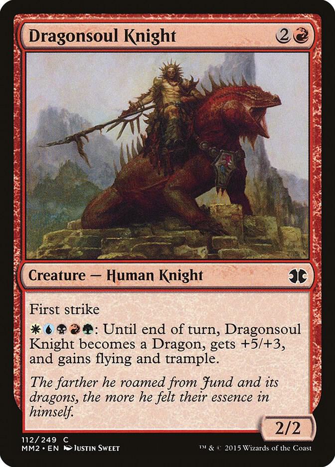 Dragonsoul Knight 112 card from Modern Masters 2015