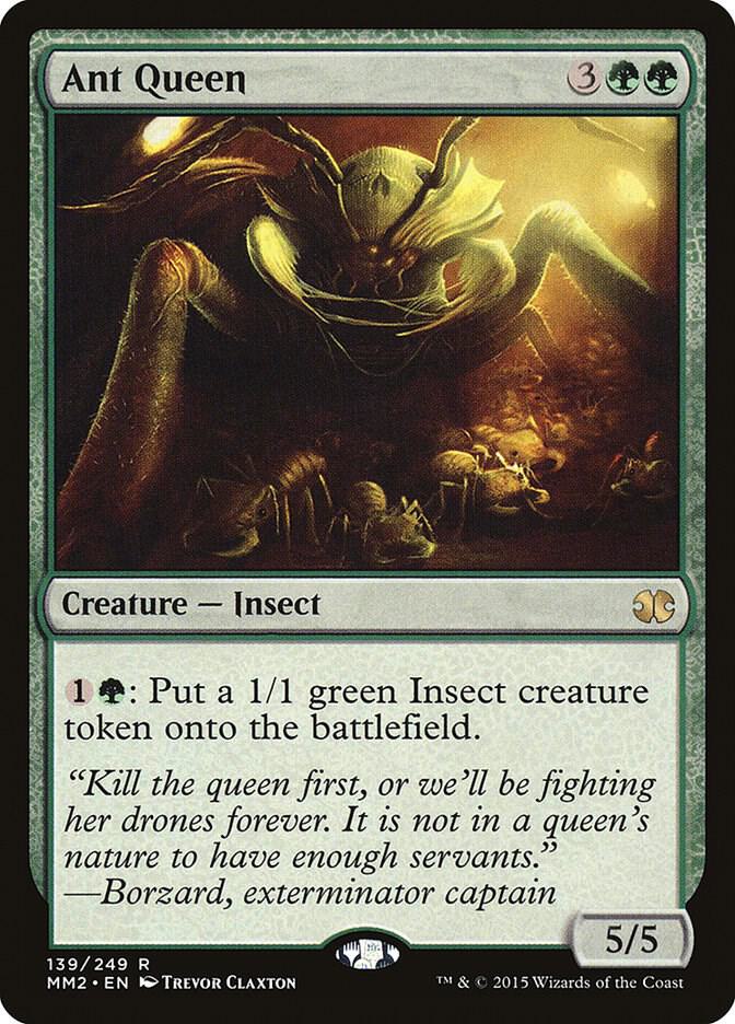 Ant Queen 139 card from Modern Masters 2015
