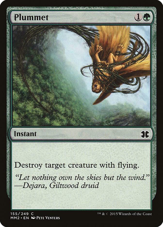 Plummet 155 card from Modern Masters 2015