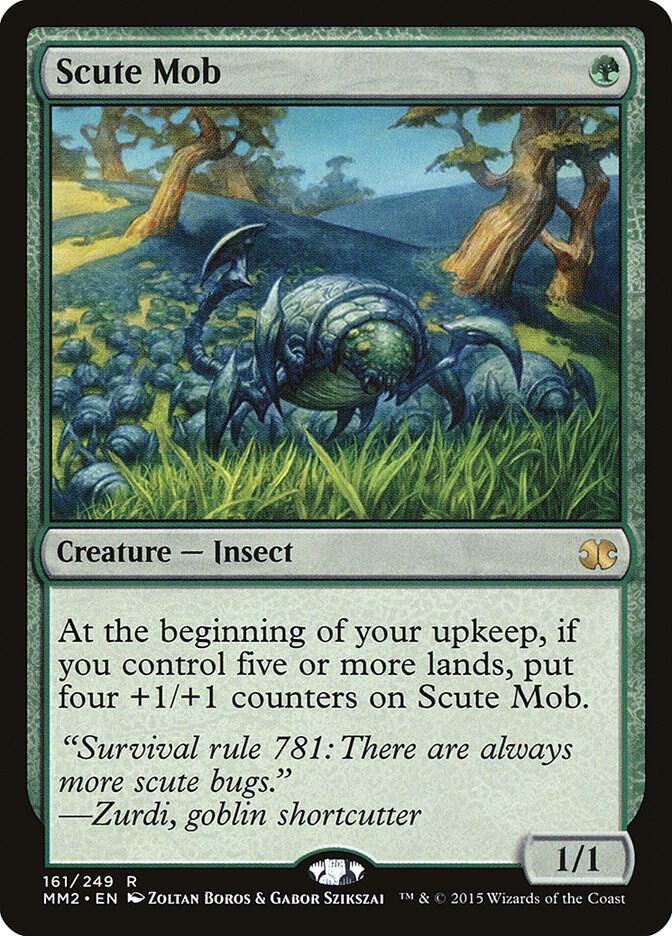 Scute Mob 161 card from Modern Masters 2015