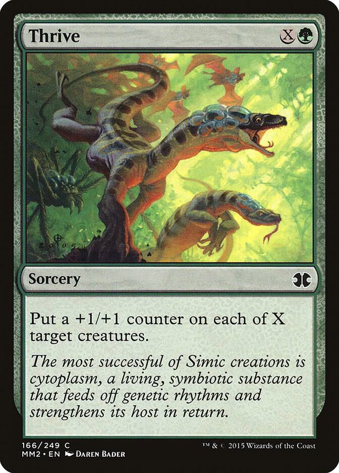Thrive 166 card from Modern Masters 2015