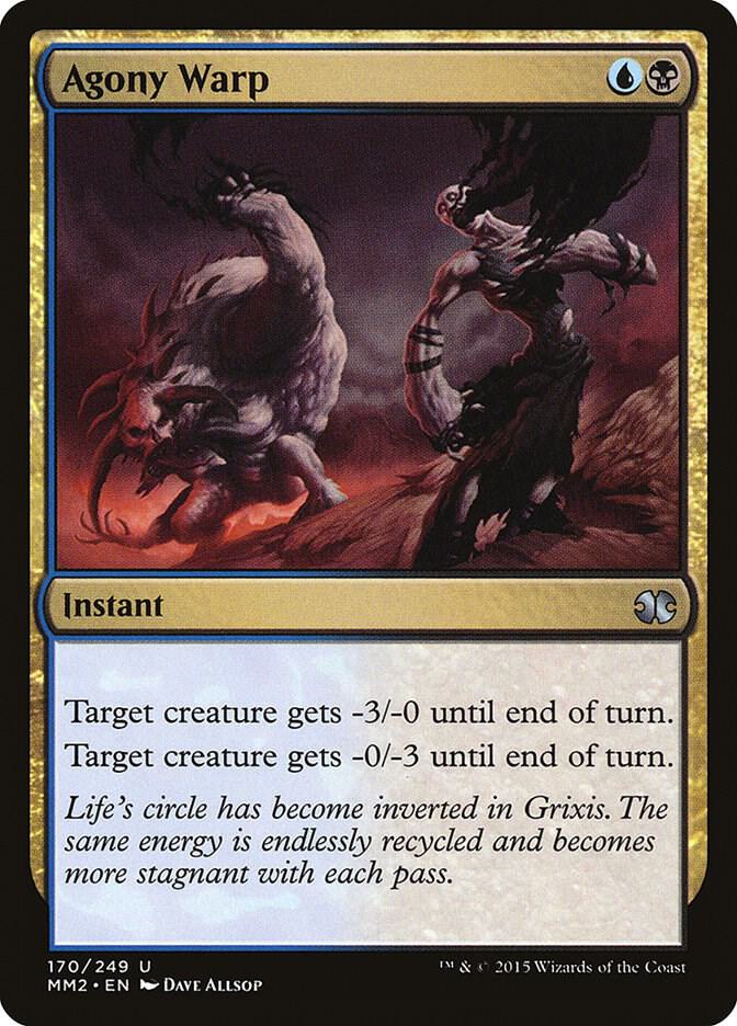 Agony Warp 170 card from Modern Masters 2015