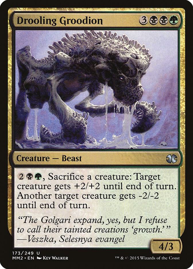 Drooling Groodion 173 card from Modern Masters 2015