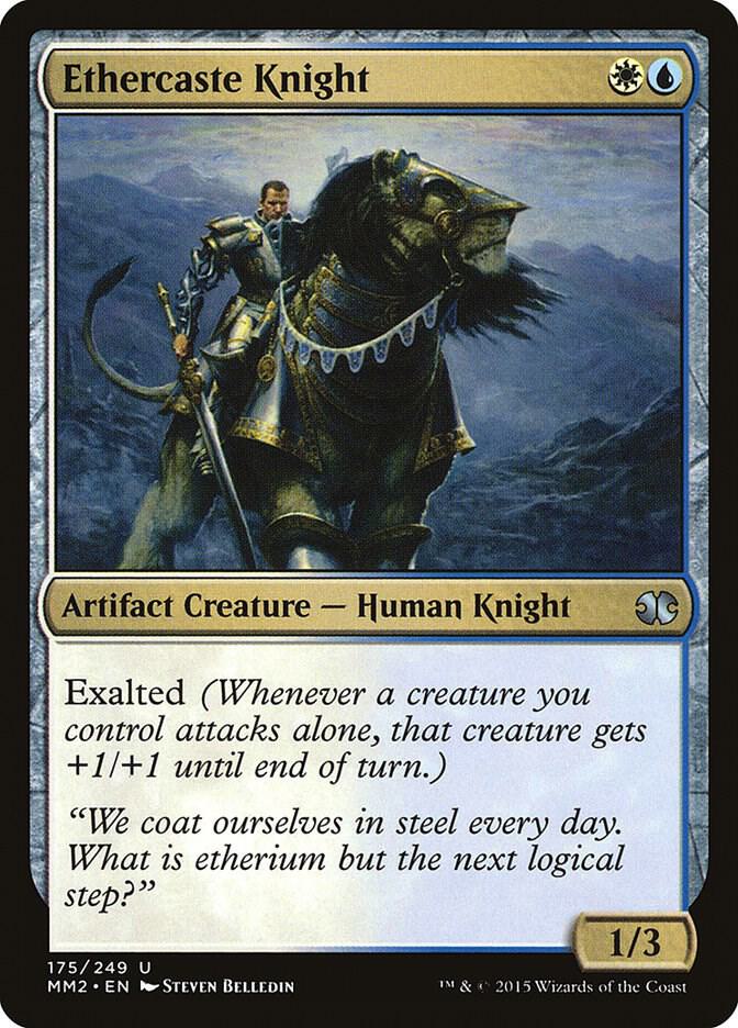 Ethercaste Knight 175 card from Modern Masters 2015