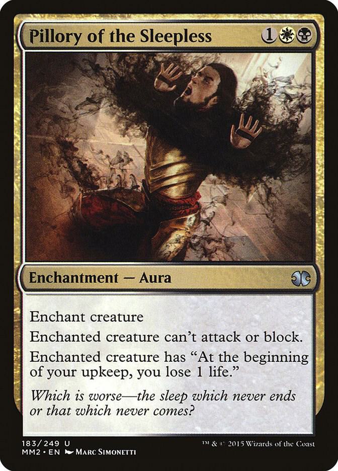 Pillory of the Sleepless 183 card from Modern Masters 2015