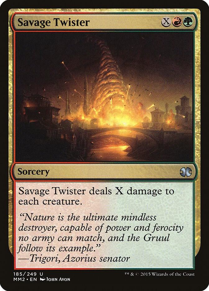 Savage Twister 185 card from Modern Masters 2015