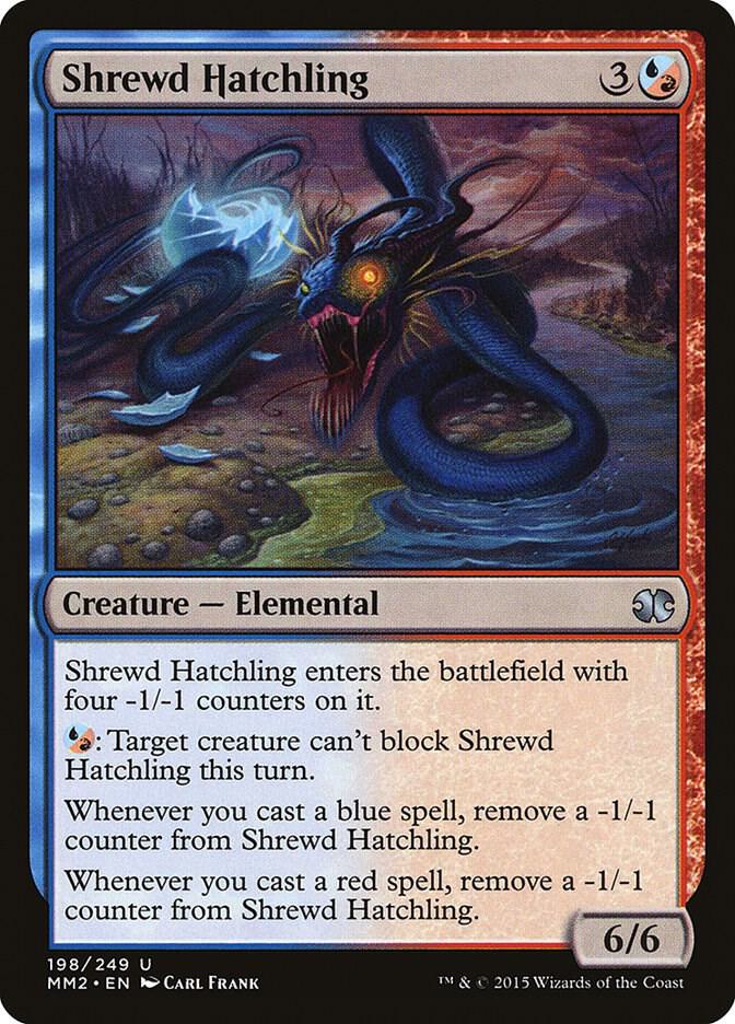 Shrewd Hatchling 198 card from Modern Masters 2015