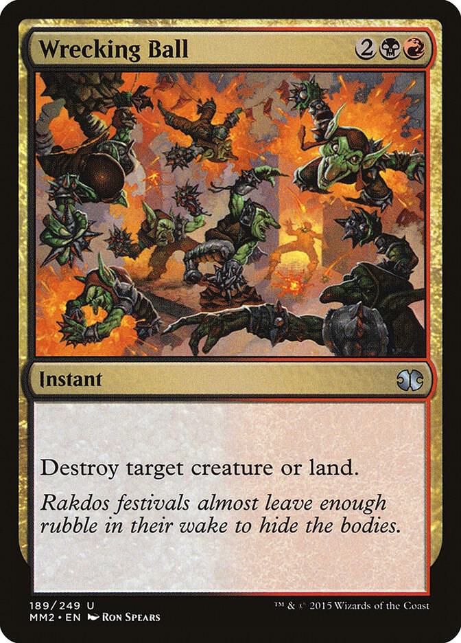 Wrecking Ball 189 card from Modern Masters 2015
