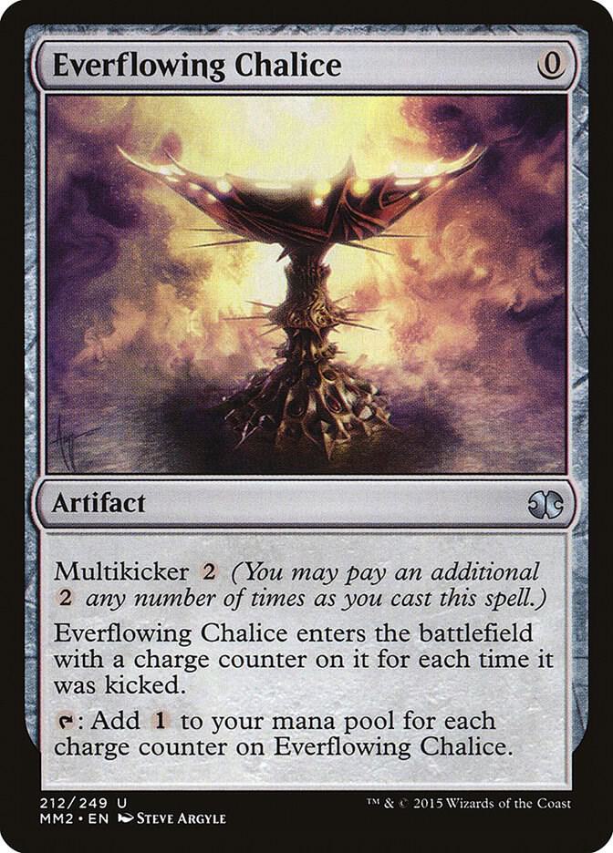 Everflowing Chalice 212 card from Modern Masters 2015