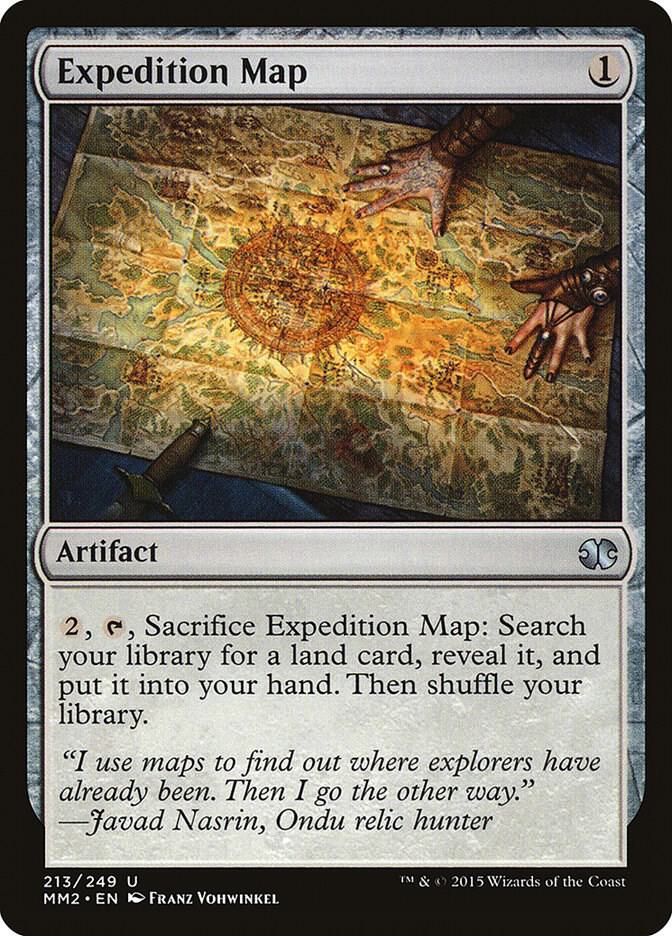 Expedition Map 213 card from Modern Masters 2015