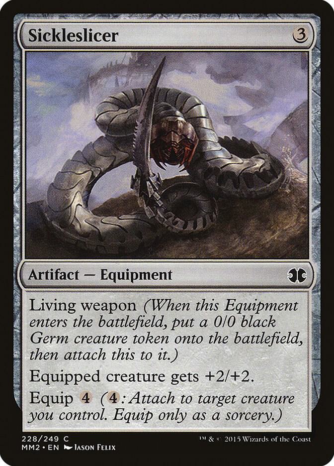Sickleslicer 228 card from Modern Masters 2015