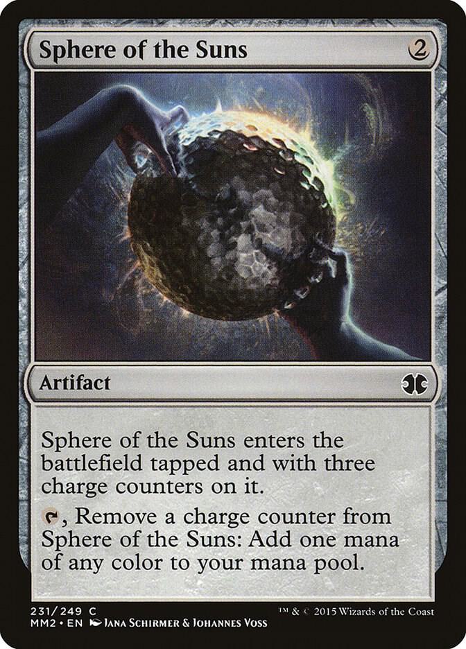 Sphere of the Suns 231 card from Modern Masters 2015