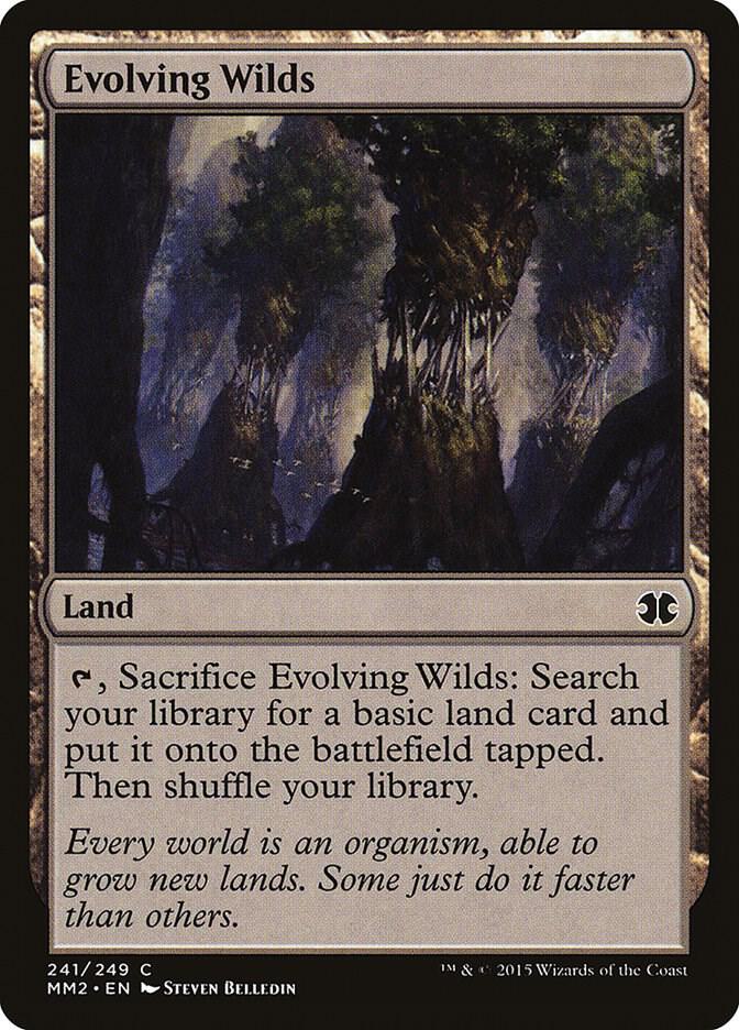 Evolving Wilds 241 card from Modern Masters 2015
