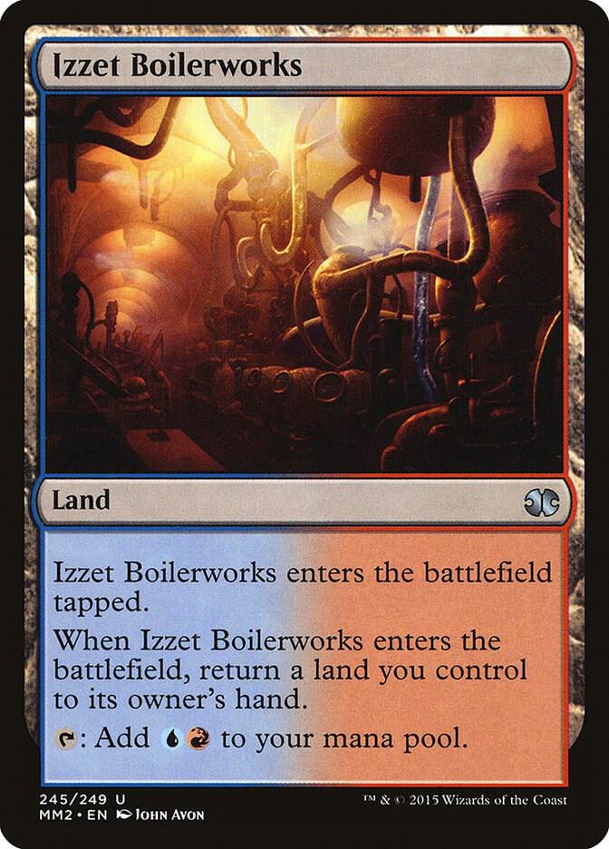 Izzet Boilerworks 245 card from Modern Masters 2015