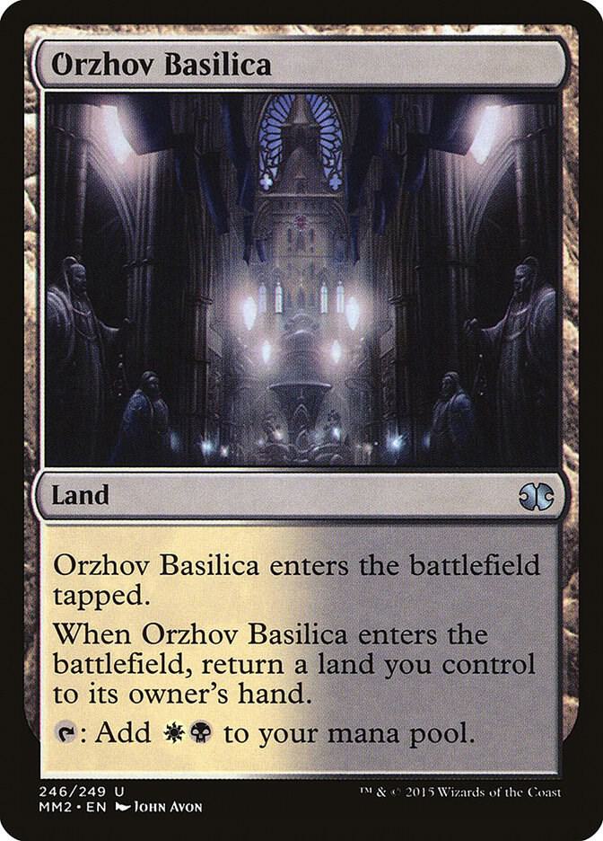 Orzhov Basilica 246 card from Modern Masters 2015