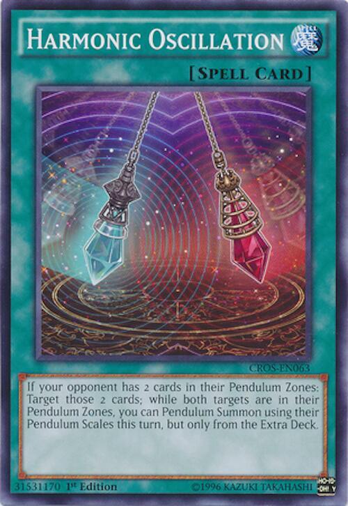 Harmonic Oscillation CROS-EN063 card from Crossed Souls