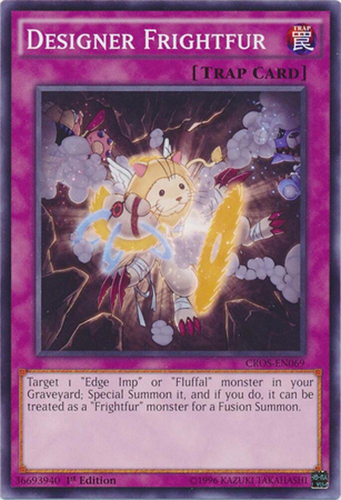 Designer Frightfur CROS-EN069 card from Crossed Souls
