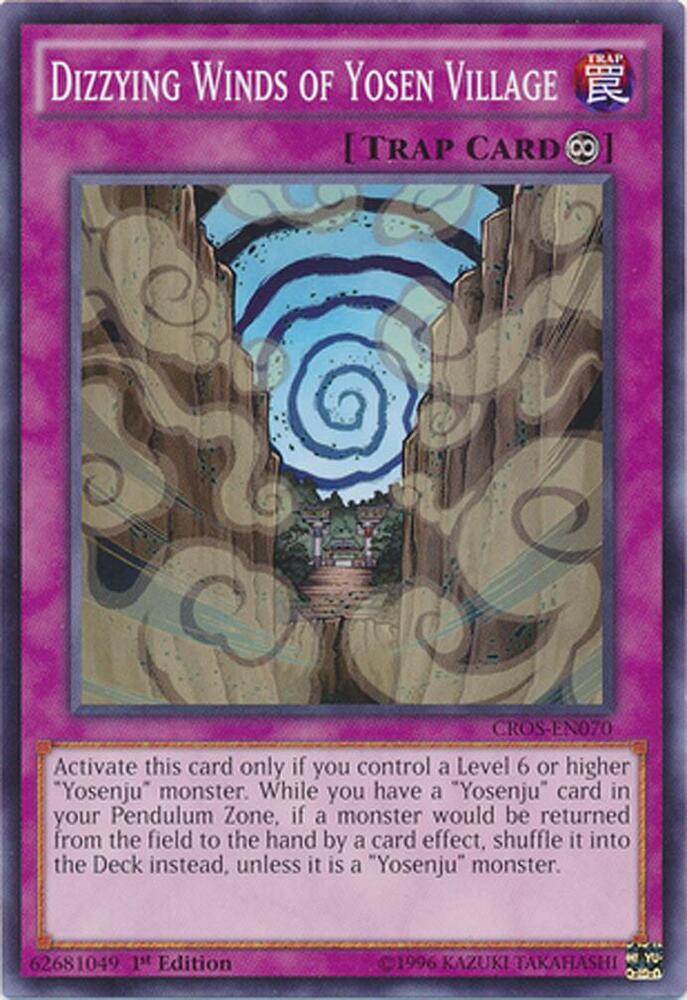 Dizzying Winds of Yosen Village CROS-EN070 card from Crossed Souls