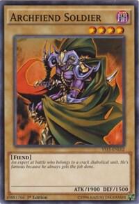 Archfiend Soldier YS15-ENL02 card from Starter Deck: Dark Legion