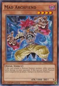 Mad Archfiend YS15-ENL08 card from Starter Deck: Dark Legion
