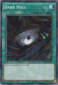 Dark Hole (Shatterfoil) YS15-ENL14 card from Starter Deck: Dark Legion