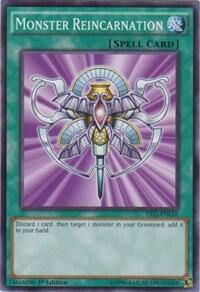 Monster Reincarnation YS15-ENL16 card from Starter Deck: Dark Legion