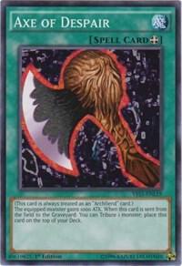 Axe of Despair YS15-ENL19 card from Starter Deck: Dark Legion