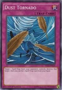Dust Tornado YS15-ENL25 card from Starter Deck: Dark Legion