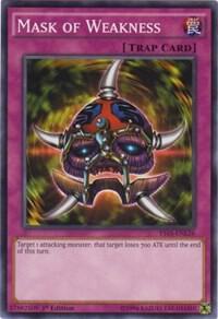 Mask of Weakness YS15-ENL26 card from Starter Deck: Dark Legion