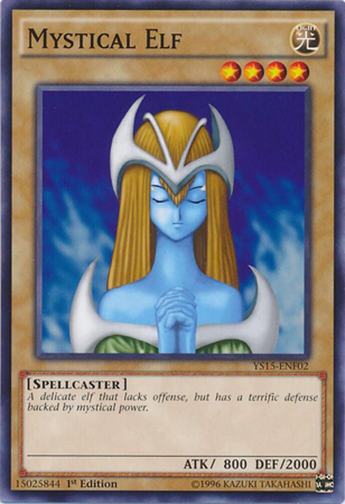 Mystical Elf YS15-ENF02 card from Starter Deck: Saber Force